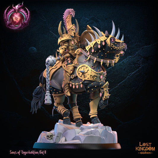 Eidrian Slice, Perversion Knight Hero Resin Boss Miniature product image
