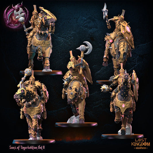 Perversion Knights x5 Resin Miniatures Set product image