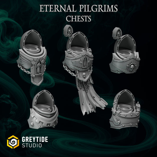 Eternal Pilgrim Chests x5 Resin Miniatures Set product image