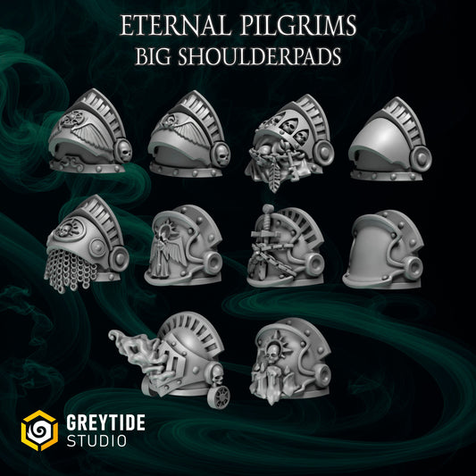 Eternal Pilgrim Big Shoulderpads x10 Resin Upgrade Parts product image