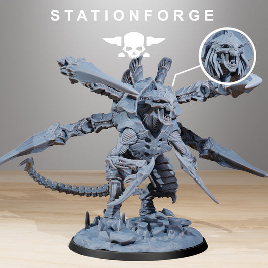 Xenarid Ravager Howler Resin Miniature Figure product image
