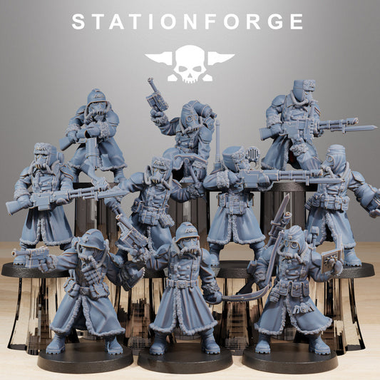 GrimGuard Frostwatch x10 Resin Miniatures Set product image