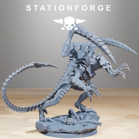 Xenarid Soul Eater Resin Miniature Figure alternate view 2