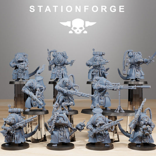 Raticus Grunts x10 Resin Miniatures Set product image