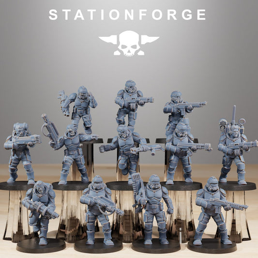 Vaskar Infantry Build Kit Resin Miniature Figure product image
