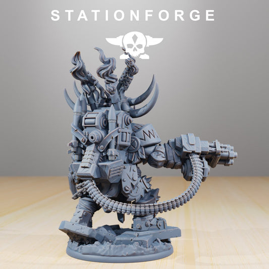 Orkaz Grand Nutta Resin Miniature Figure alternate view 2
