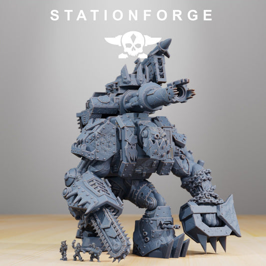 Orkaz Mega Steppa Resin Miniature Figure product image