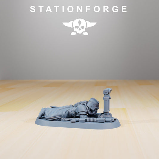 GrimGuard Decimators Resin Miniature Figure alternate view 2