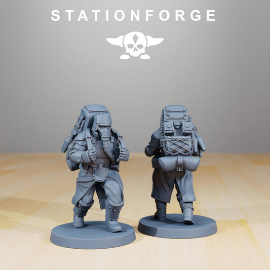 GrimGuard Anti-Armor Squad Resin Upgrade Parts alternate view 2