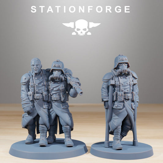 GrimGuard Casualties Resin Miniature Figure alternate view 2