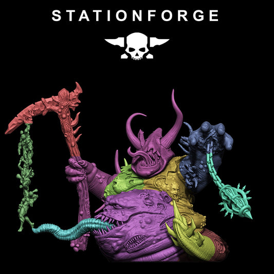 Corrupted Guard Sporeus Resin Miniature Figure alternate view 2