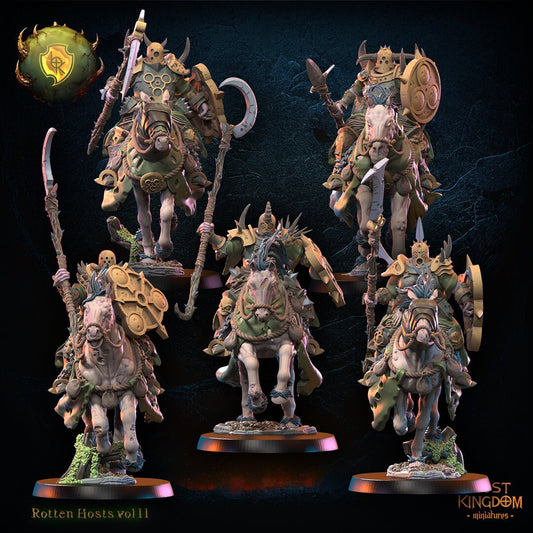 Diseased Knights x5 Resin Miniatures Set product image