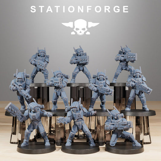 Tarion Clone Infantry x10 Resin Miniatures Set product image