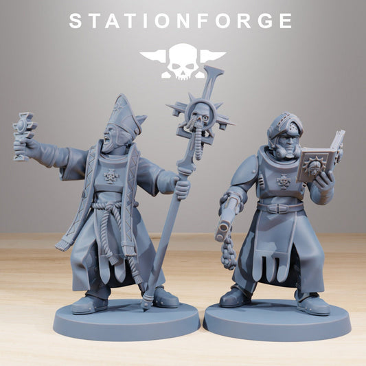 Royal Guard Templars x10 Resin Miniatures Set alternate view 2