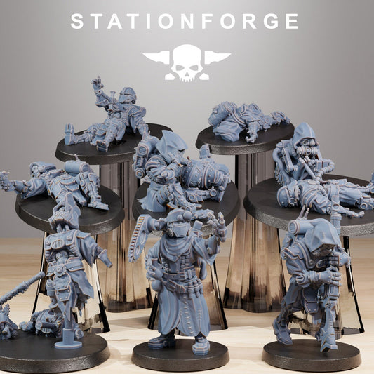 Scavenger Wounded x8 Resin Miniatures Set product image