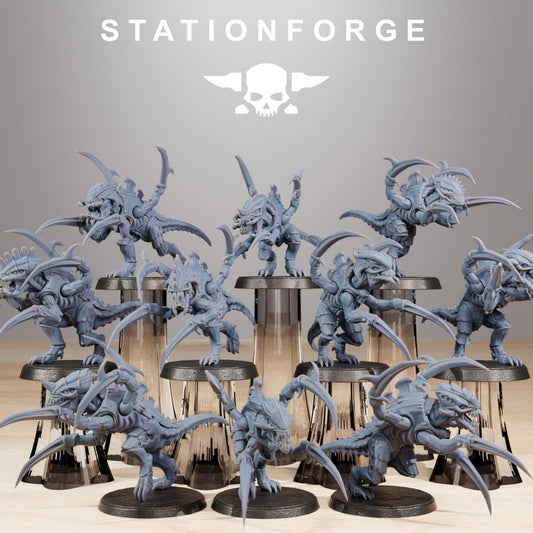 Xenarid Infantry x10 Resin Miniatures Set product image