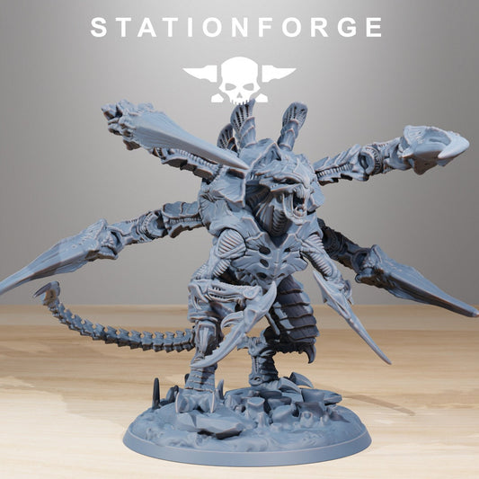 Xenarid Ravager Howler Resin Miniature Figure alternate view 2