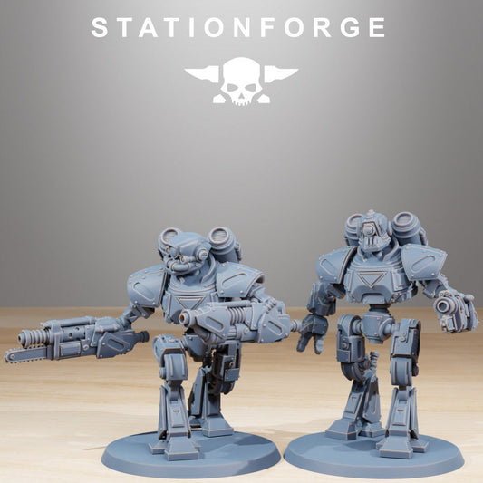 Scavenger Mechanods x10 Resin Vehicle Miniatures alternate view 2