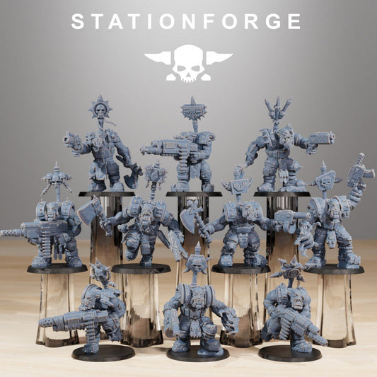 Orkaz Skull Infantry x10 Resin Miniatures Set product image