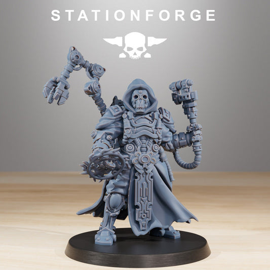 Scavenger Techno Priest Resin Miniature Figure product image