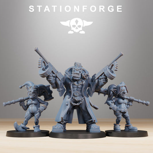 Orkaz Mobsta Resin Miniature Figure product image
