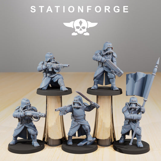 GrimGuard Command Force Resin Miniature Figure product image