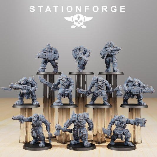 Orkaz Strappaz x10 Resin Miniatures Set product image