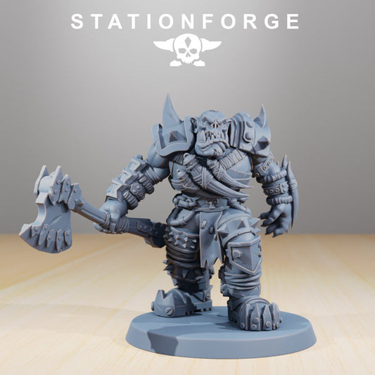 Orkaz Strappaz x10 Resin Miniatures Set alternate view 2