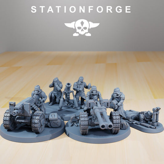 GrimGuard Decimators Resin Miniature Figure product image