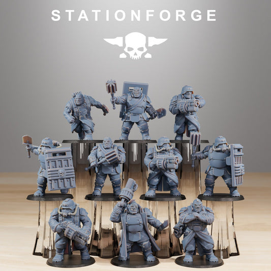 GrimGuard Mutants x10 Resin Miniatures Set product image