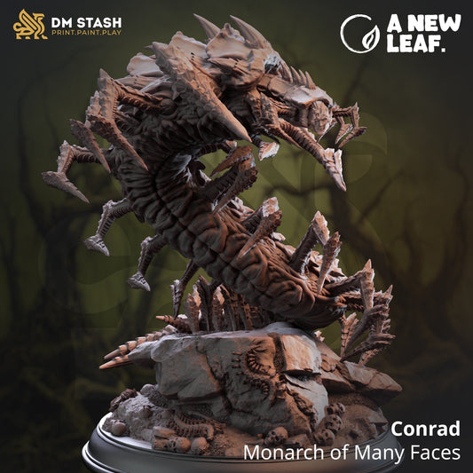 Conrad: Monarch of Many Faces Resin Miniature Figure product image