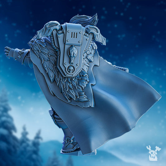 Turr Wolf Jaw Resin Miniature Figure alternate view 2