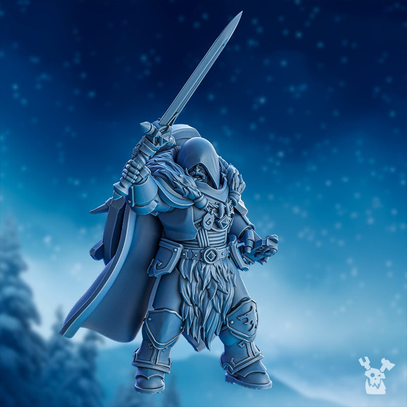 3D Printed Stormbringers Champion by DakkaDakka Miniatures