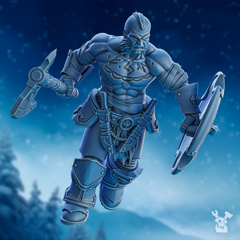 3D Printed Stormbringer Berserker Squad x5 by DakkaDakka Miniatures