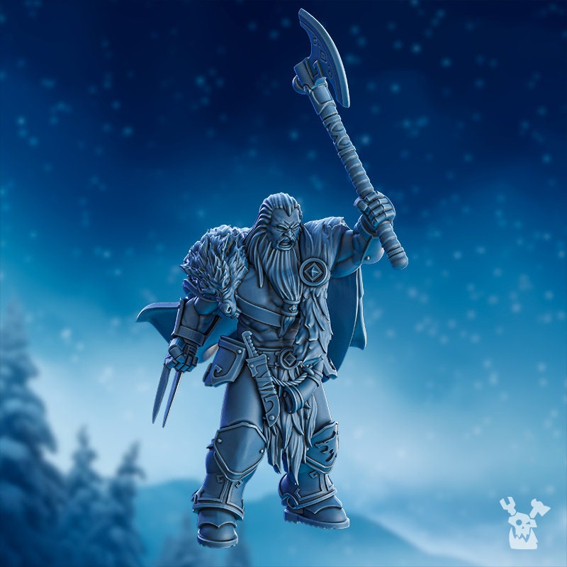 3D Printed Stormbringer Berserker Squad x5 by DakkaDakka Miniatures