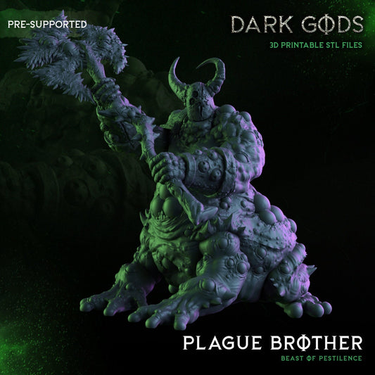 Plague Brother Pestilence Resin Miniature Figure product image