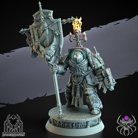 Demon Hunters Heavy Armor Squad Resin Upgrade Parts alternate view 2