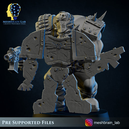 Ork Commando Stealth Master Resin Miniature Figure alternate view 2