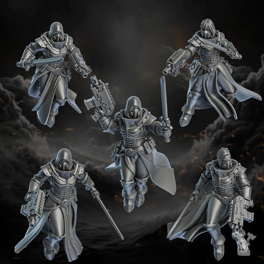 Retribution Angels Build Kit Resin Miniature Figure product image