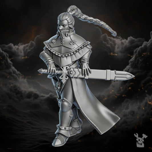 Sister Tianna Resin Miniature Figure alternate view 2