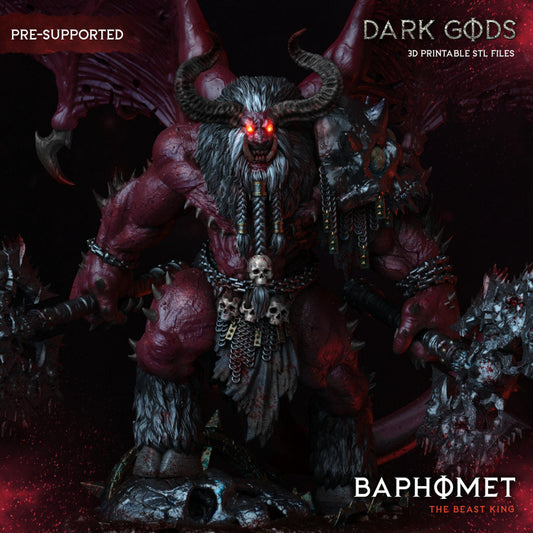 Baphomet the Beast King Resin Boss Miniature alternate view 2