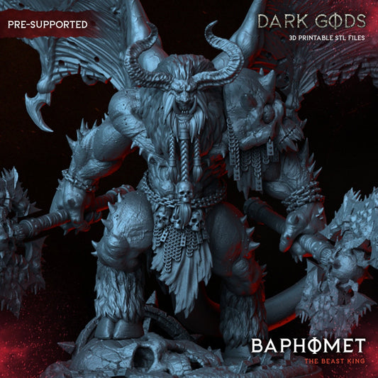 Baphomet the Beast King Resin Boss Miniature product image