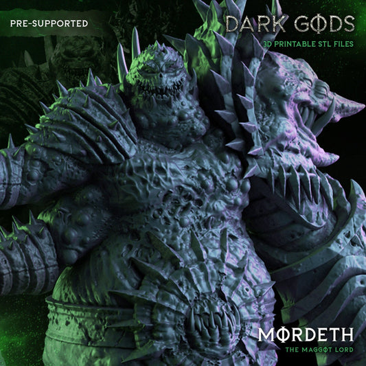 Mordeth the Maggot Lord Resin Boss Miniature product image