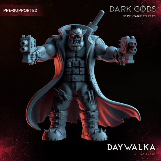 Orc Daywalka Resin Miniature Figure product image