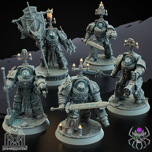 Demon Hunters Heavy Armor Squad Resin Upgrade Parts product image