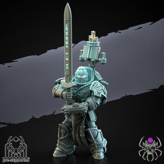Demon Hunters Battle Squad Resin Miniatures Set alternate view 2