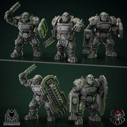 Heavy Ogre Squad Resin Miniatures Set product image