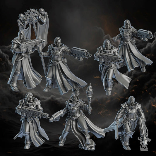 Sisters of Minor Guilt x7 Resin Miniatures Set product image