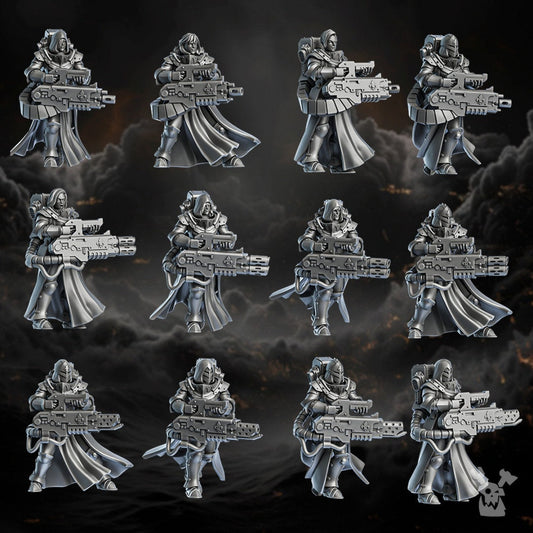Heavy Sisters Squad Resin Miniatures Set product image