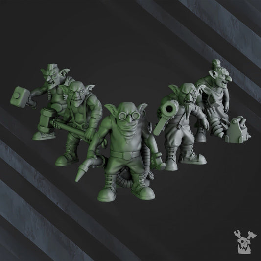 Gobbo Squad Resin Miniatures Set product image